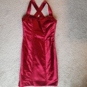 Bebe Red Dress
